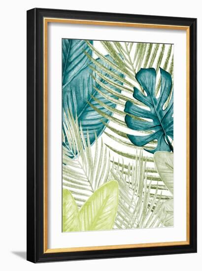 Layered Palms 2-Kimberly Allen-Framed Art Print