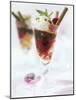 Layered Sundae: Raspberry Sauce, Sponge & Vanilla Nut Ice Cream-Ian Garlick-Mounted Photographic Print
