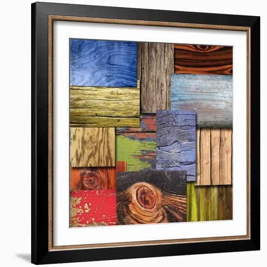 Layered Wood-Karen Williams-Framed Giclee Print