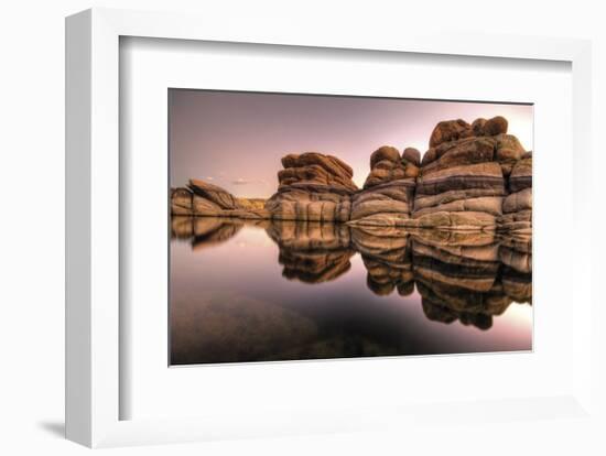 Layered-Bob Larson-Framed Art Print