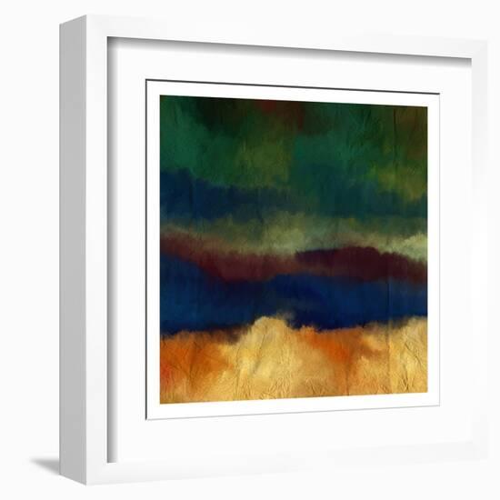 Layers of Jewel-Kimberly Allen-Framed Art Print