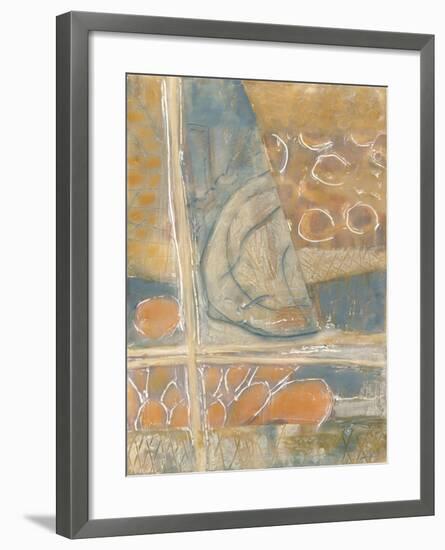 Layers of Pastel I-Karen Deans-Framed Art Print