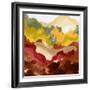 Layers of Summer Evening a - Recolor-THE Studio-Framed Giclee Print