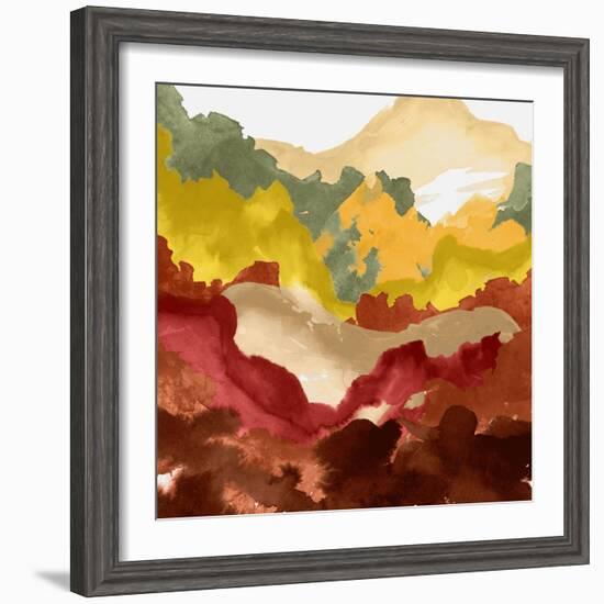 Layers of Summer Evening a - Recolor-THE Studio-Framed Premium Giclee Print