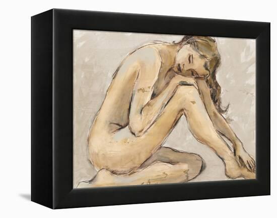 Laying Low I-Liz Jardine-Framed Stretched Canvas