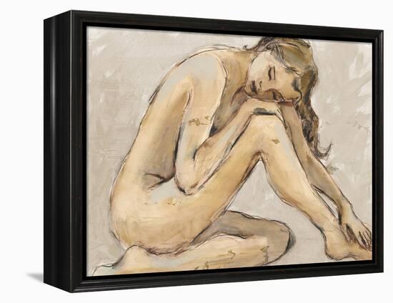 Laying Low I-Liz Jardine-Framed Stretched Canvas