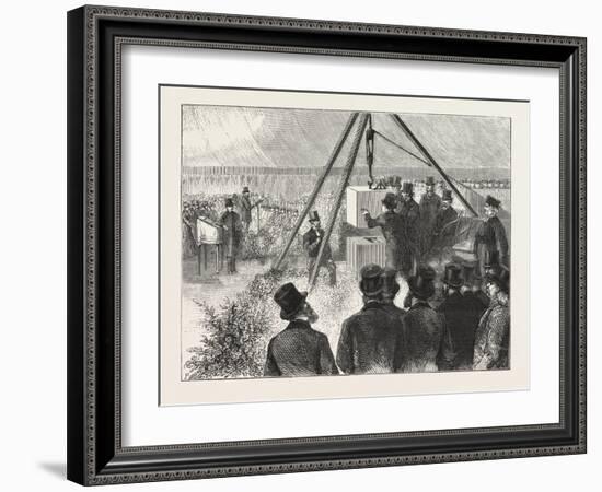 Laying the Foundation Stone of the East London Synagogue East London Synagogue Stepney Green on Mon-null-Framed Giclee Print