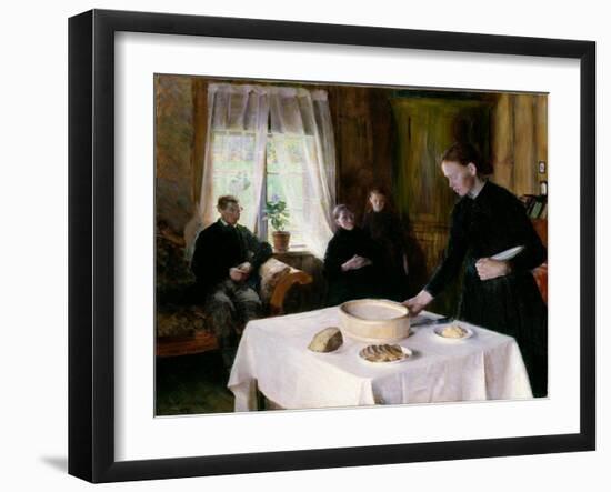 Laying the Table-August Eiebakke-Framed Giclee Print