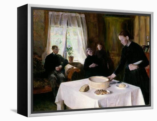 Laying the Table-August Eiebakke-Framed Premier Image Canvas