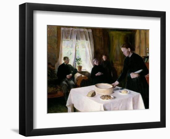 Laying the Table-August Eiebakke-Framed Premium Giclee Print