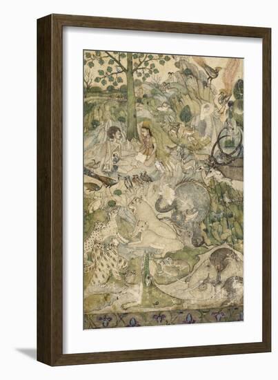 Layla et Majnun-null-Framed Giclee Print