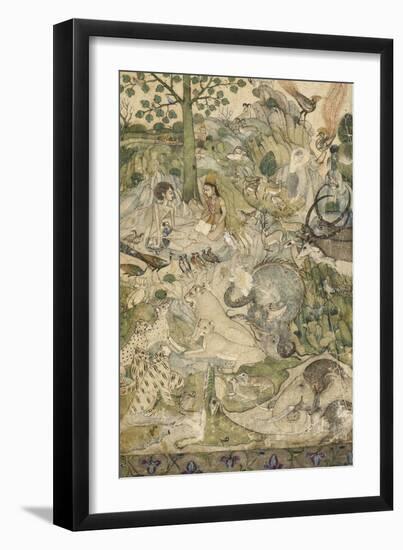 Layla et Majnun-null-Framed Giclee Print