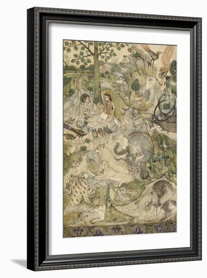 Layla et Majnun-null-Framed Giclee Print