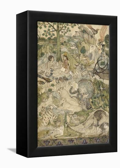 Layla et Majnun-null-Framed Premier Image Canvas