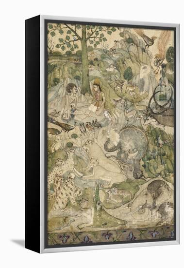 Layla et Majnun-null-Framed Premier Image Canvas