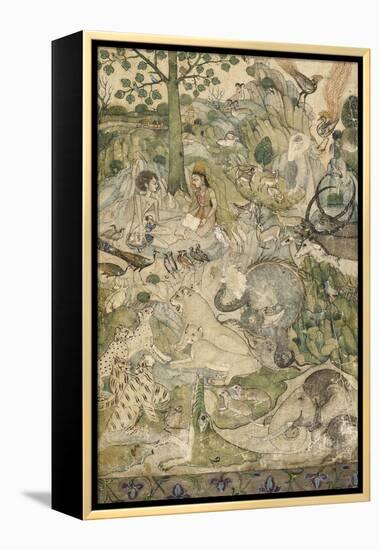 Layla et Majnun-null-Framed Premier Image Canvas