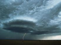 Lightning Striking the Ground-Layne Kennedy-Photographic Print