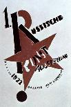 Cover of the Magazine Wjeschtsch/Objekt/Gegenstand, 1922-Lazar Markovich Lissitzky-Framed Giclee Print