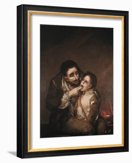 Lazarillo De Tormes-Francisco de Goya-Framed Art Print