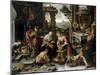 Lazarus and the Rich Man-Jacopo Bassano-Mounted Art Print