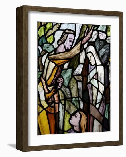 Lazarus's Resurrection, Vienna, Austria, Europe-Godong-Framed Photographic Print