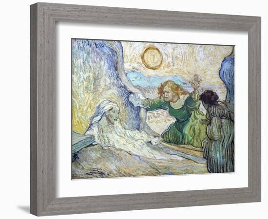 Lazarus-Vincent van Gogh-Framed Giclee Print