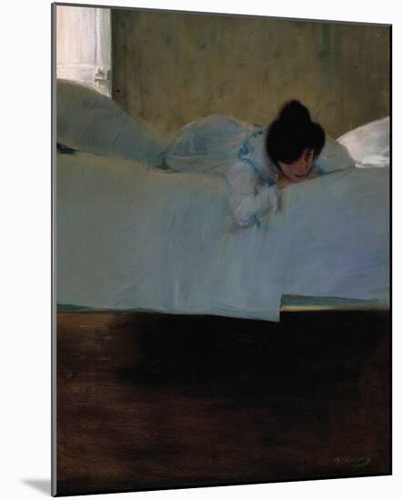 Laziness-Ramon Casas-Mounted Giclee Print