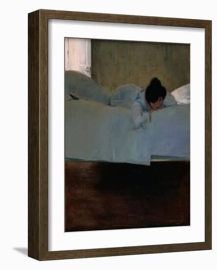 Laziness-Ramon Casas-Framed Giclee Print