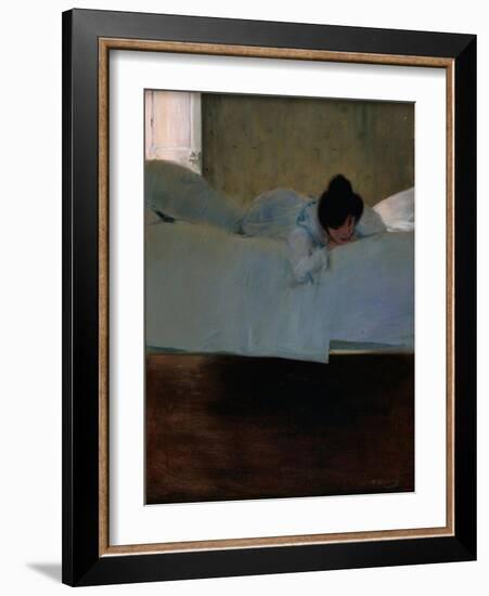 Laziness-Ramon Casas-Framed Giclee Print