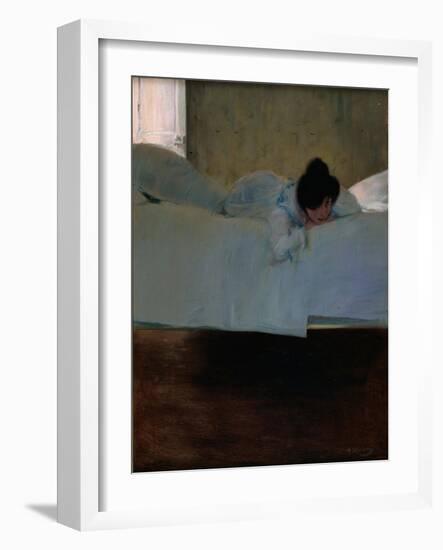 Laziness-Ramon Casas-Framed Giclee Print