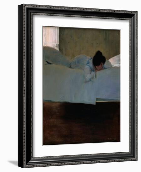 Laziness-Ramon Casas-Framed Giclee Print