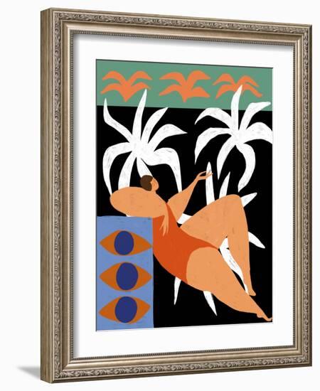 Lazing-Arty Guava-Framed Giclee Print