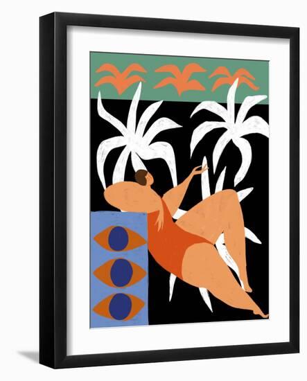 Lazing-Arty Guava-Framed Giclee Print