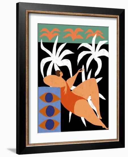 Lazing-Arty Guava-Framed Giclee Print