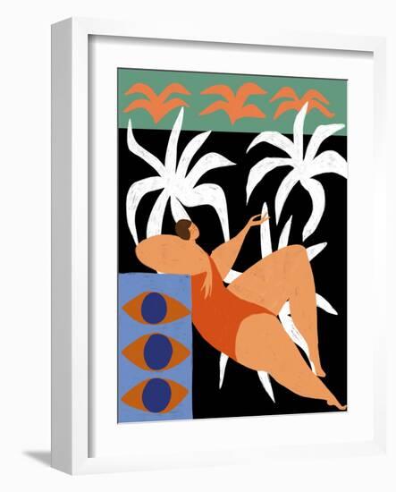 Lazing-Arty Guava-Framed Giclee Print