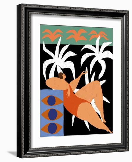 Lazing-Arty Guava-Framed Giclee Print