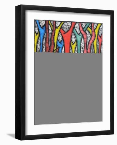 Lazy Afternoon-Muktair Oladoja-Framed Giclee Print