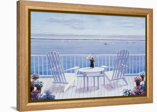 Lazy Afternoon-Diane Romanello-Framed Stretched Canvas