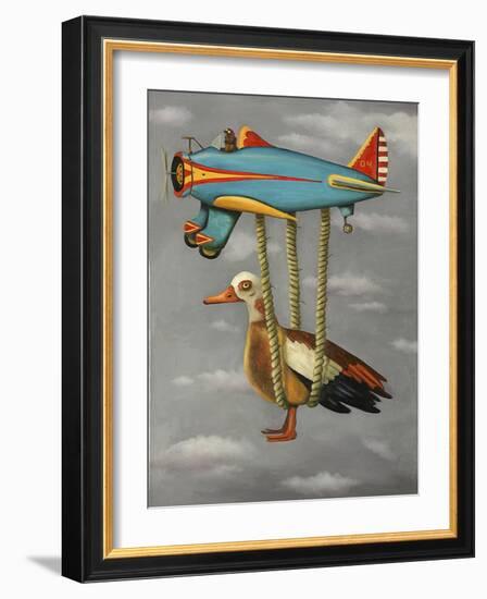 Lazy Bird-Leah Saulnier-Framed Giclee Print