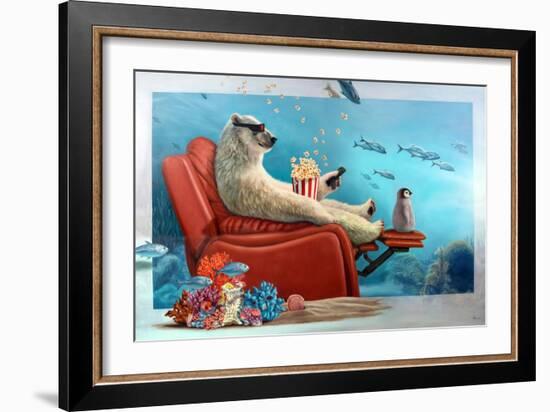 Lazy Boy-Lucia Heffernan-Framed Art Print