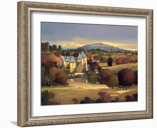 Lazy Evening, St. Genies-Max Hayslette-Framed Giclee Print