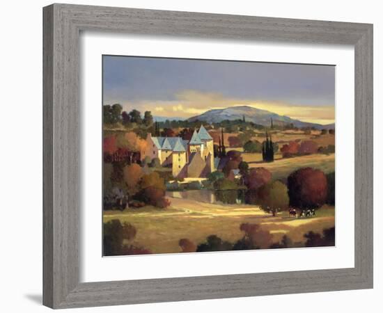 Lazy Evening, St. Genies-Max Hayslette-Framed Giclee Print