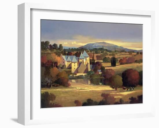 Lazy Evening, St. Genies-Max Hayslette-Framed Giclee Print