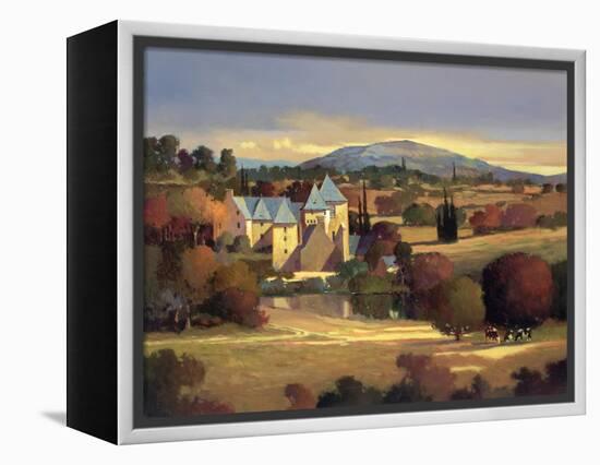 Lazy Evening, St. Genies-Max Hayslette-Framed Premier Image Canvas