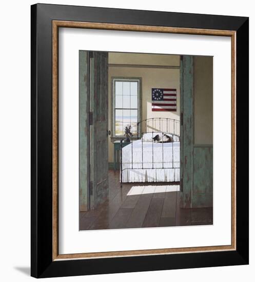 Lazy Kitten-Zhen-Huan Lu-Framed Art Print