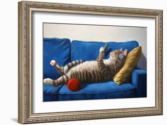 Lazy Sunday-Lucia Heffernan-Framed Art Print