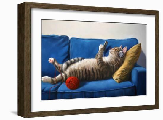 Lazy Sunday-Lucia Heffernan-Framed Art Print