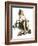 "Lazybones", September 6,1919-Norman Rockwell-Framed Giclee Print