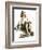 "Lazybones", September 6,1919-Norman Rockwell-Framed Giclee Print