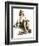 "Lazybones", September 6,1919-Norman Rockwell-Framed Giclee Print